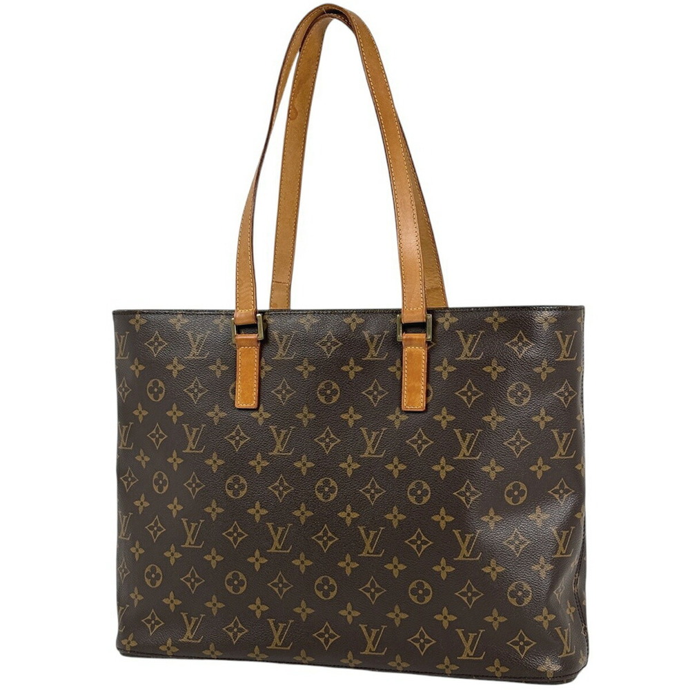 Louis Vuitton Luco Shoulder Bag Tote Monogram Brown